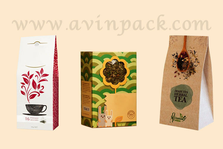 علب الشای الأعشاب